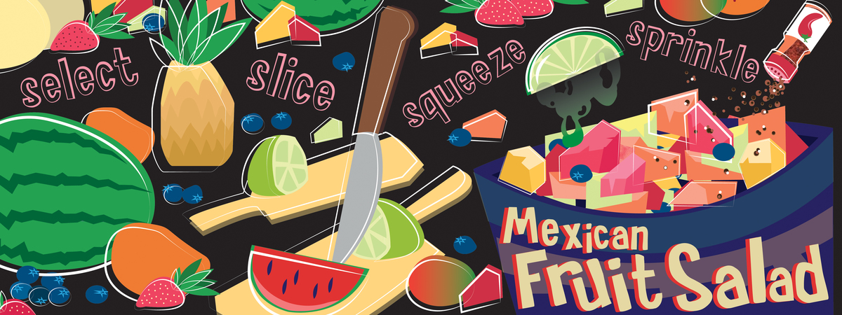 Mexican Fruit Salad by Brandan Leathead