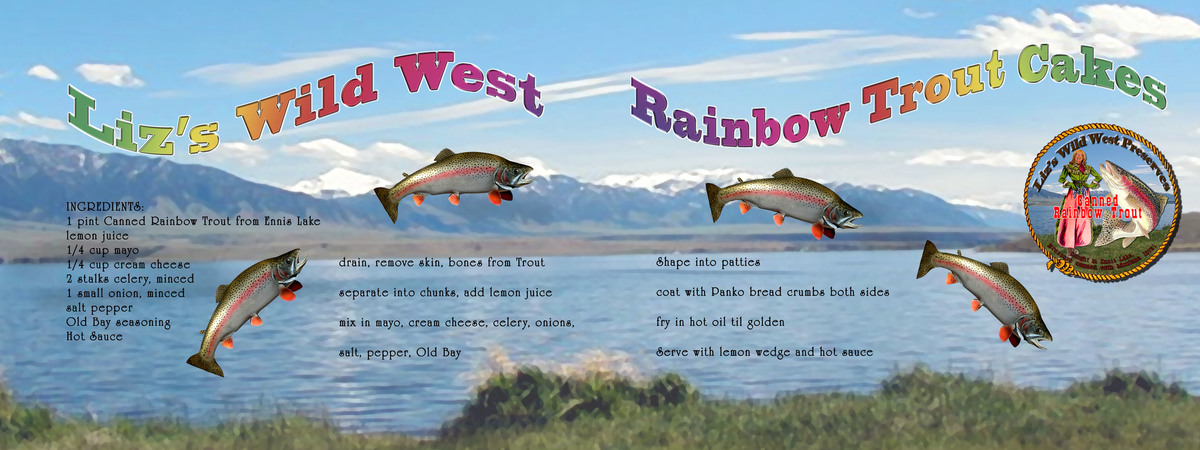 Rainbow Trout Cakes by Liz Applegate