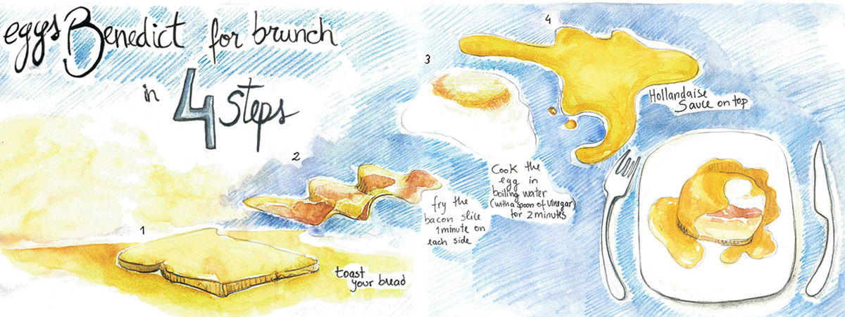 Eggs Benedict by Teresa Abreu Lima