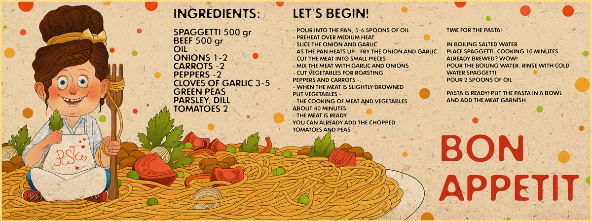 Pasta Fairy by Elnura Murzataeva