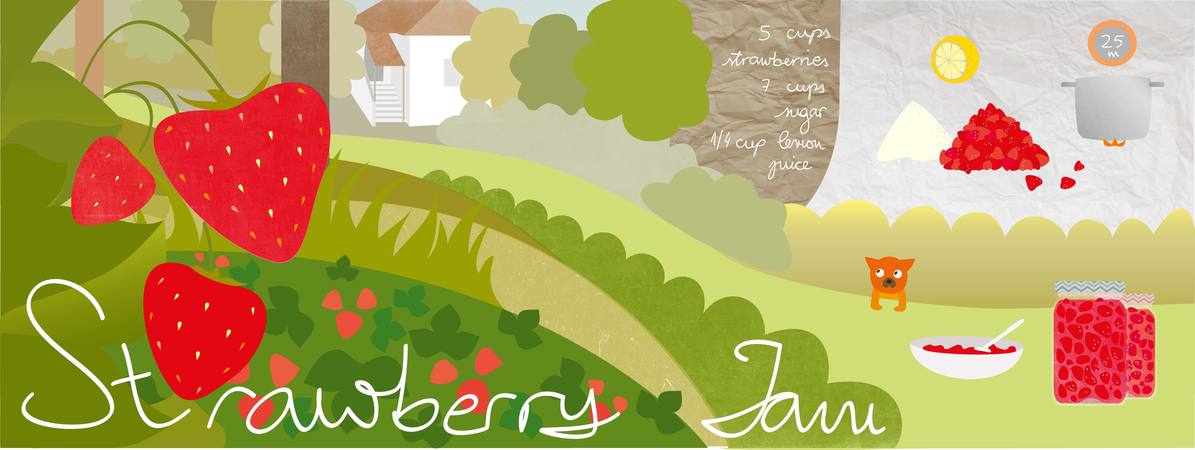 Strawberry Jam by Ada Popescu
