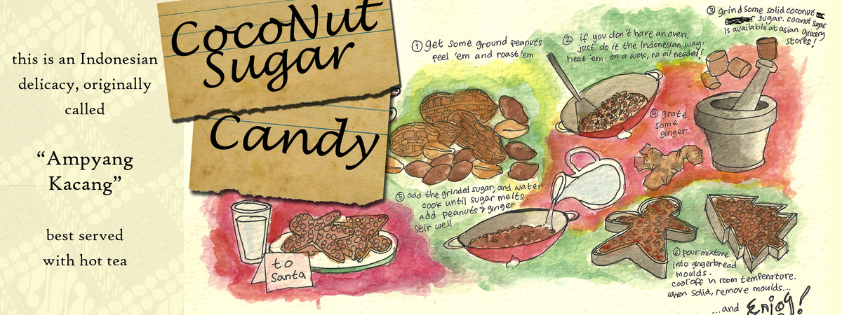 Coconut Sugar Candy by Asmara Letizia Wreksono-Usuluddin