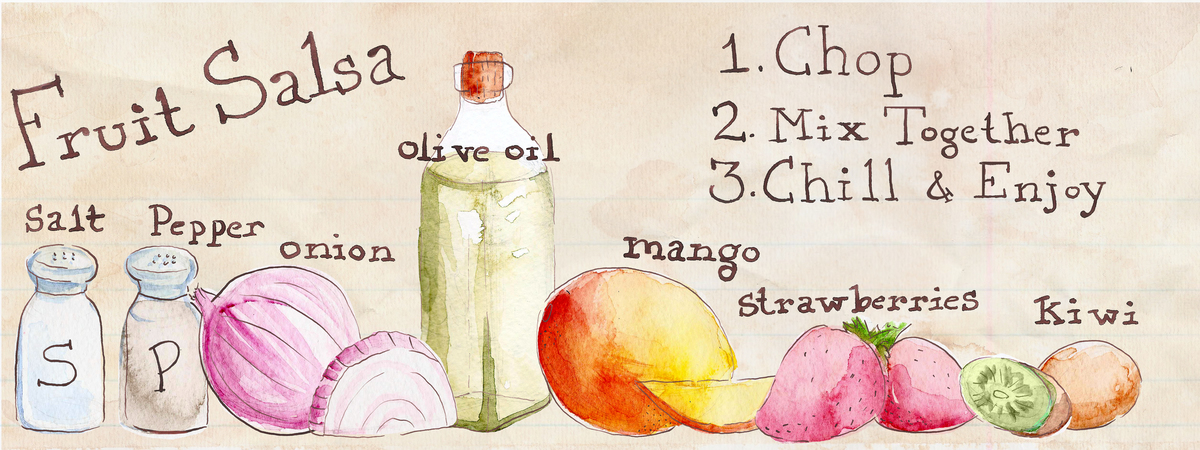 Fruit Salsa by Lauren Reed