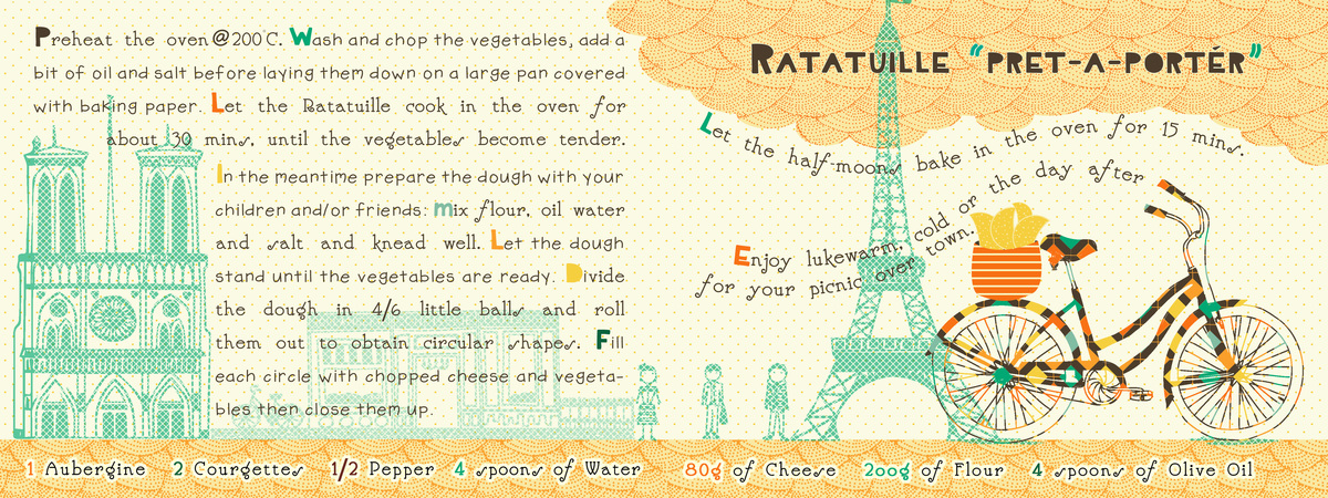 Ratatuille Pret a Portér by Gianna Grassi