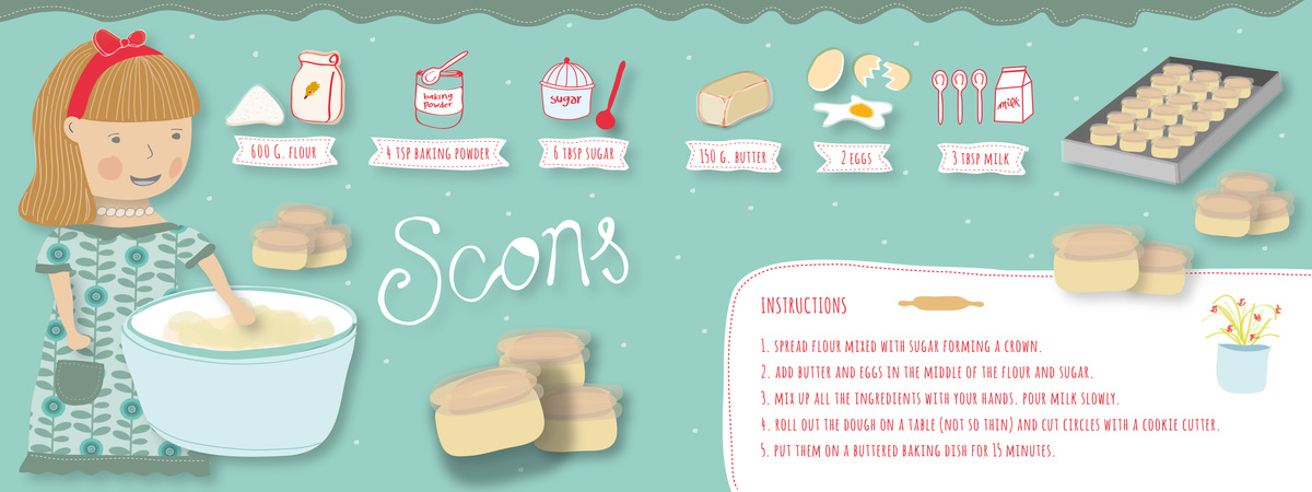 Scones by Marina Pinto