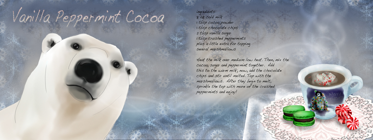 Vanilla Peppermint Cocoa by Karen Whitaker