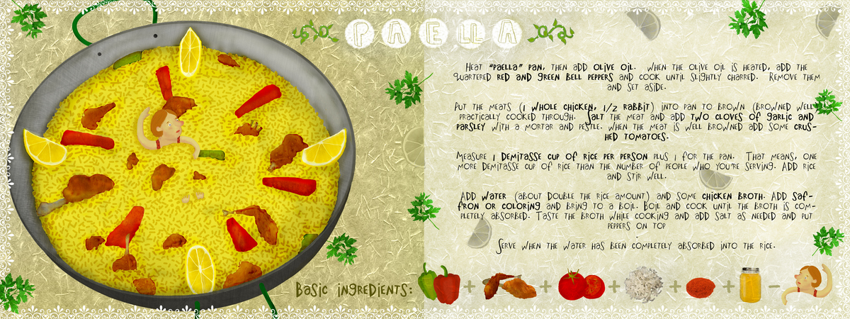 Mediterranean Paella by Luz Alberola Tomás