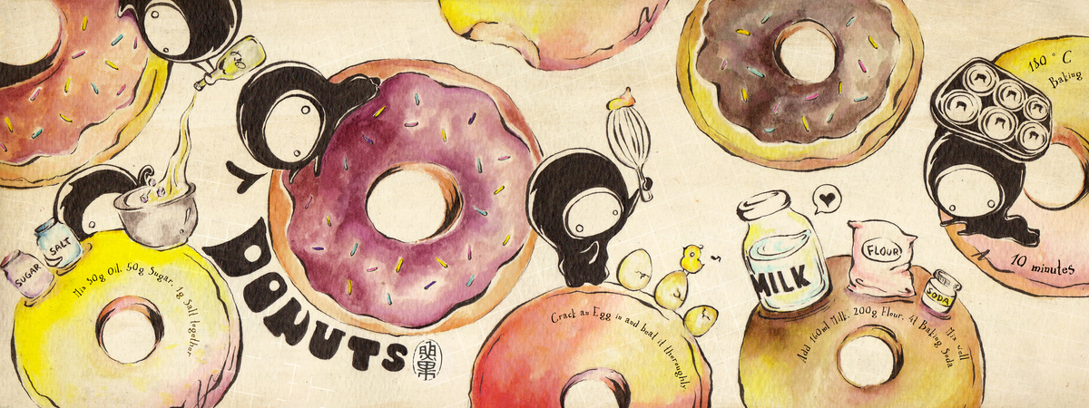 Cake ★ Donuts by Hugo。Fishtale
