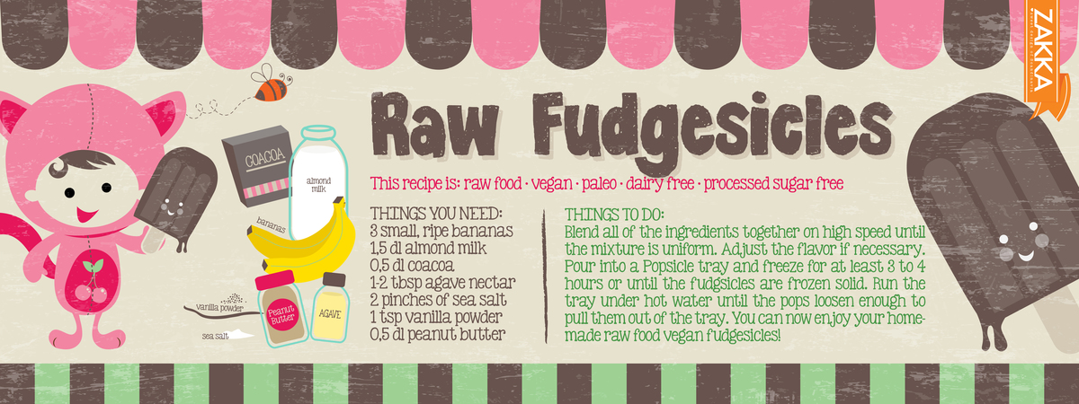 Raw Fudgesicles by Diana Ortscheid