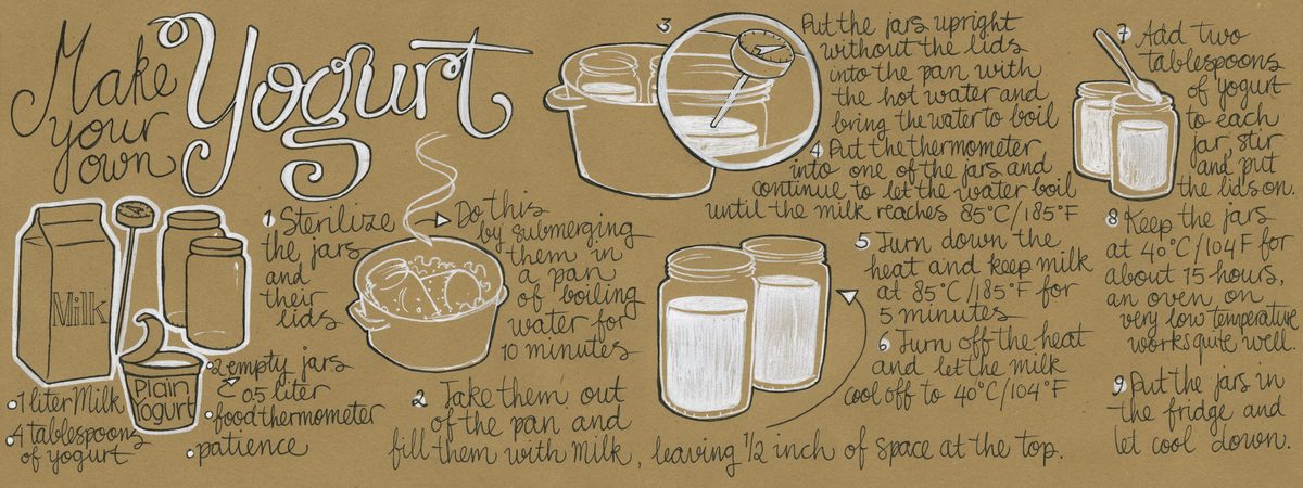 Make your Own Yogurt by Koosje Koene