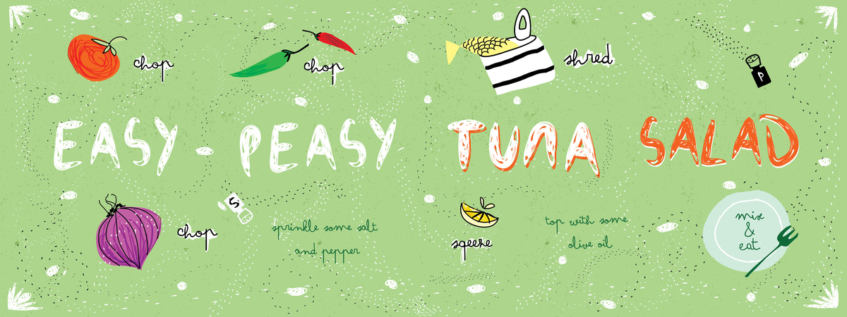 Easy Peasy Tuna Salad by Reema Noronha