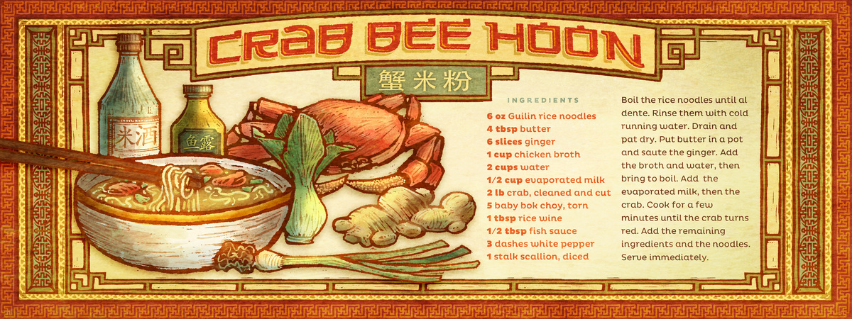 Crab Bee Hoon by Ingvard Ashby