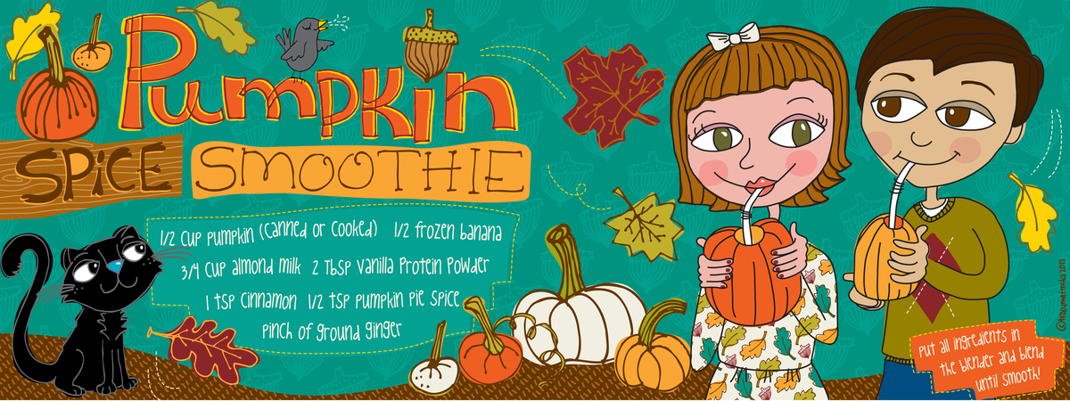 Pumpkin Spice Smoothie by Tracy Mattocks