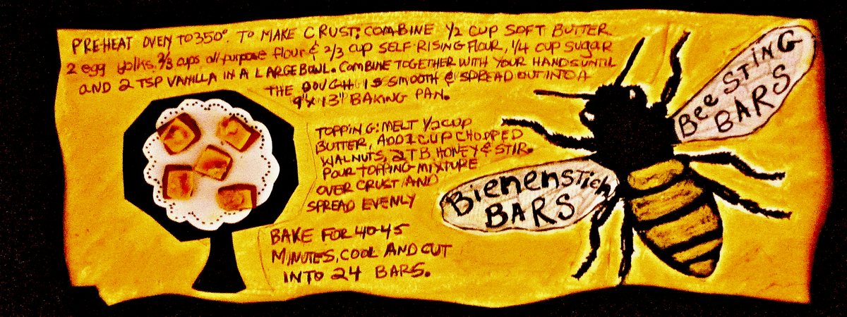Bee Sting Bars by Rene Bien