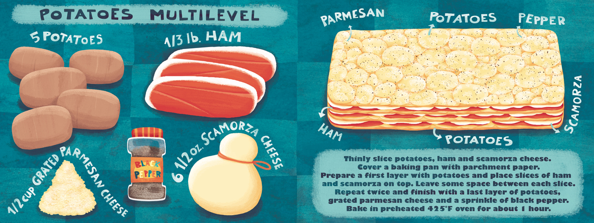 Potatoes Multi-Level by Silvia Sponza