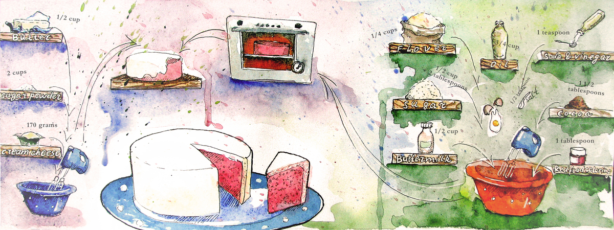 Red Velvet Cake by Svitlana Tetyokina