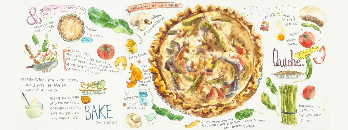 Asparagus Quiche by Heegyum Kim