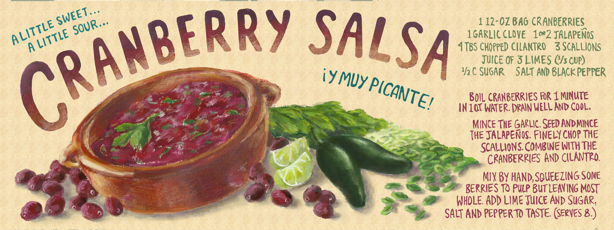 Cranberry Salsa by Madeleine Buck