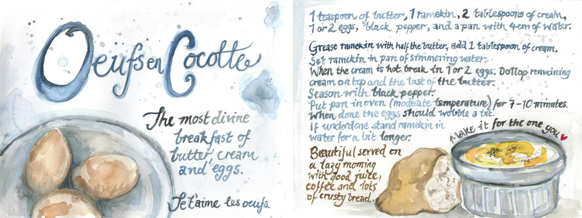 Oeufs en Cocotte by Jan Waller Waller oeufs 300