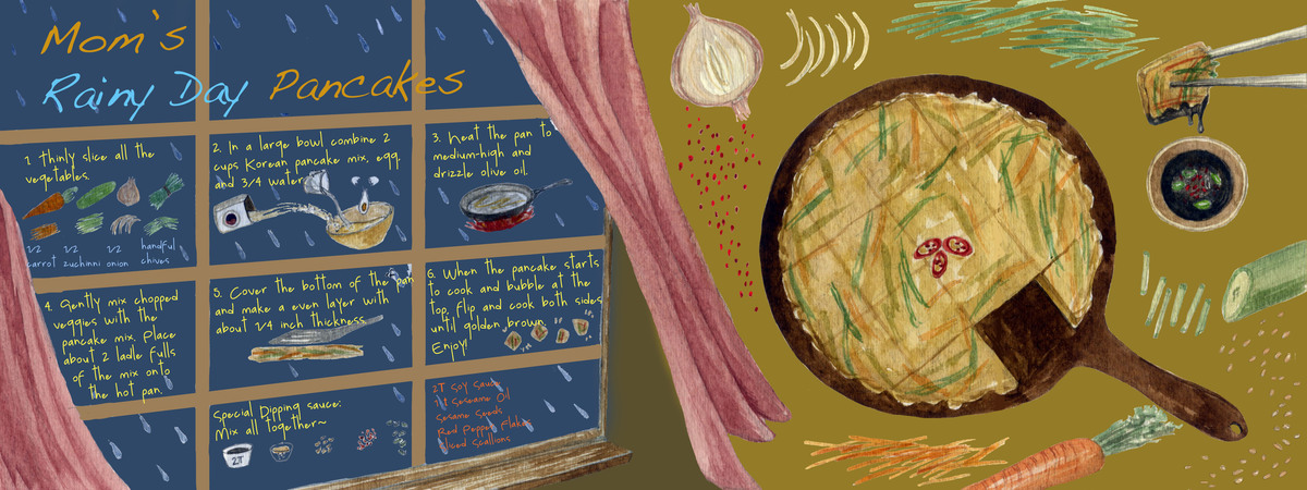 Mom's Rainy Day Pancakes by Jane Kim