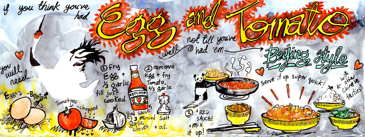 Egg and Tomato Beijing Style by Jenny Robins