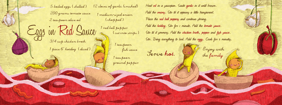 Eggs in Red Sauce by domz agsaway