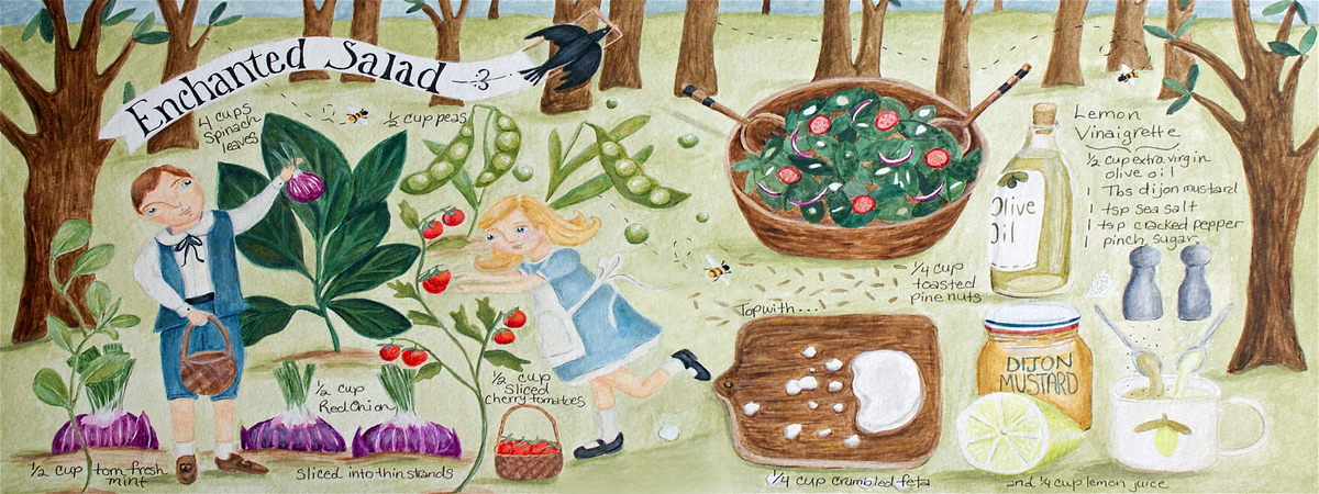 Enchanted Salad by Rachel Osborne Enhantedsalad rachelosborne