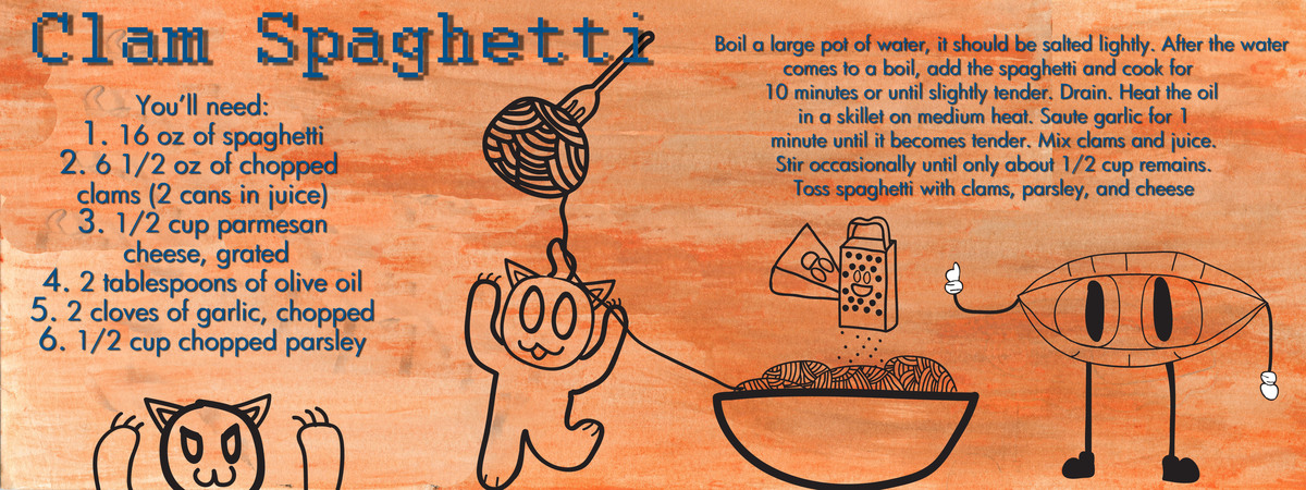 Clam Spaghetti by Andrew Burr
