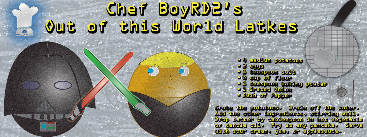Chef BoyRD2's Out of This World Latkes by Max Weiss
