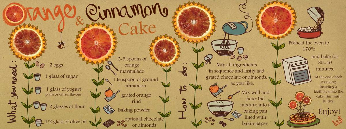 Orange&Cinnamon Cake by Sara Gitto