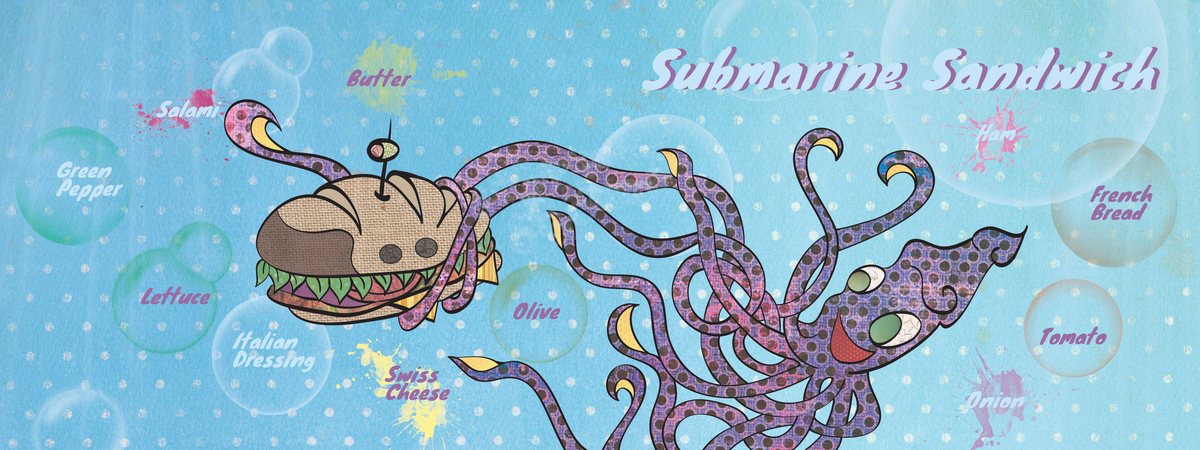 Submarine Sandwich by Holly DeAngelo