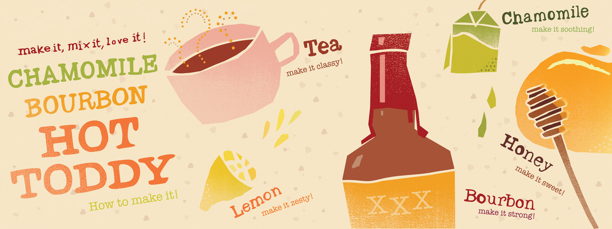 Chamomile Bourbon Hot Toddy by Marianna Fierro