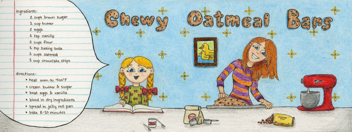 My Family's Chewy Oatmeal Bars by Megan Johnson