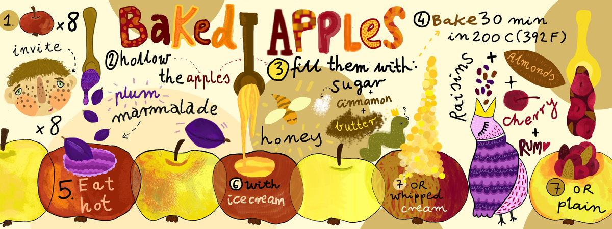 Baked Apples by Ewa Parówka