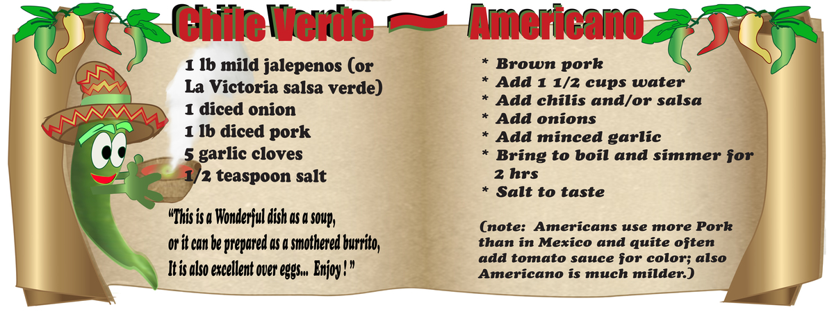 Chili Verde Americano by RLee Howell