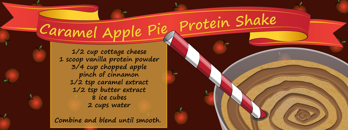 Caramel Apple Pie Protein Shake by Zac McManus