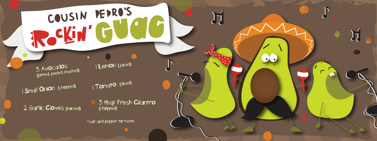 Cousin Pedro's Rockin' Guac by Allison Frasier