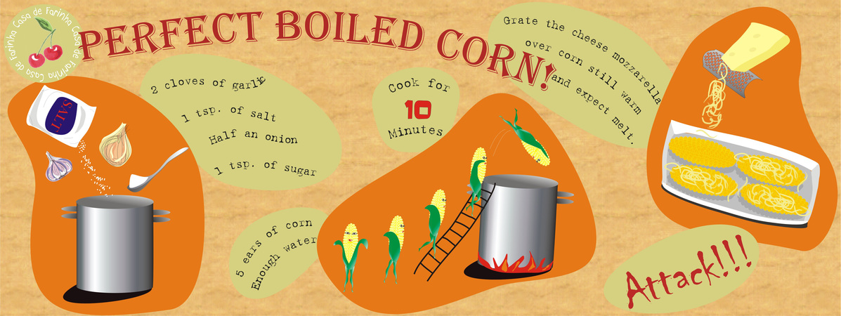 Perfect Boiled Corn by Daniella Broseghini