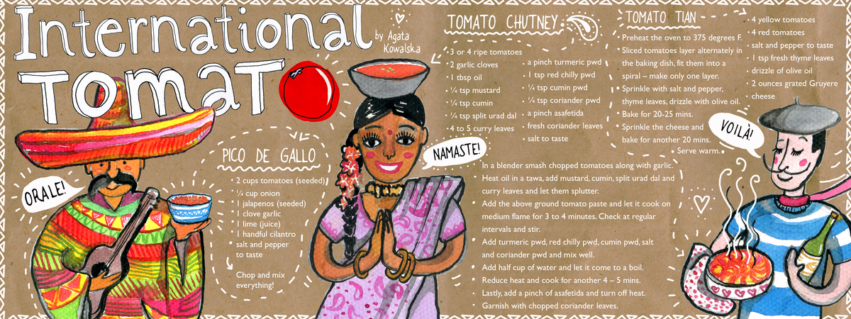 International Tomato by Agata Kowalska