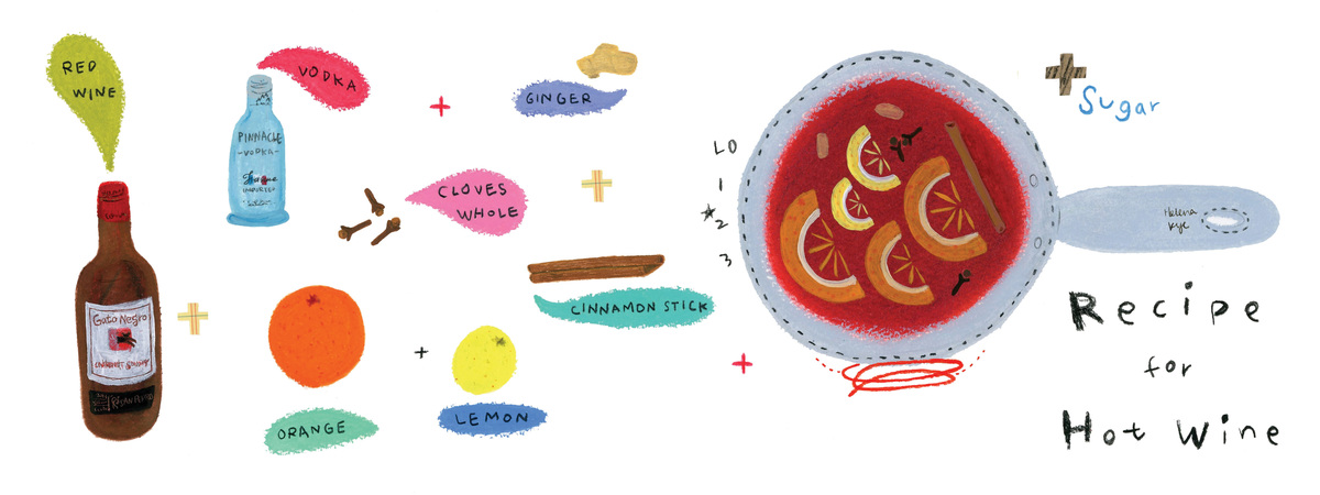 Recipe for Hot Wine! by Helena Kye Hot wine