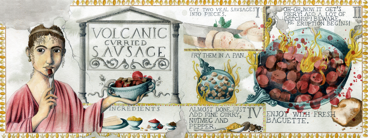 Volcanic Curried Sausage by Luca Pfitzenmeier