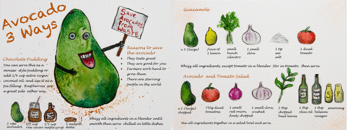 Avocado 3 Ways by Angela Stafford