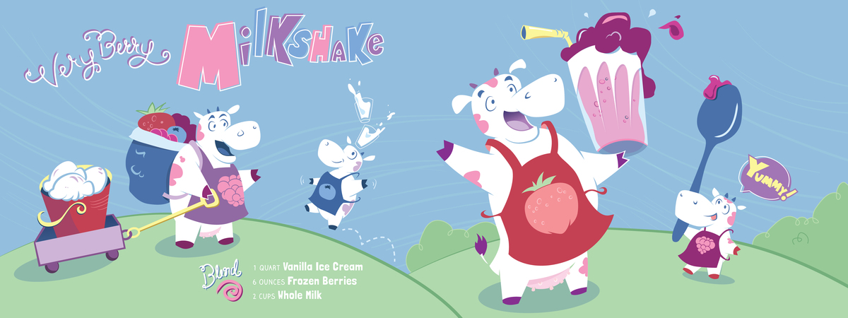 Very Berry Milkshake by Gabriel Schut