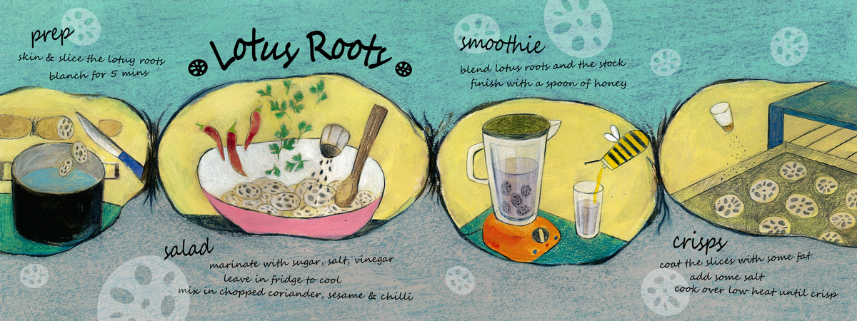 Lotus Roots by Ishan Weng