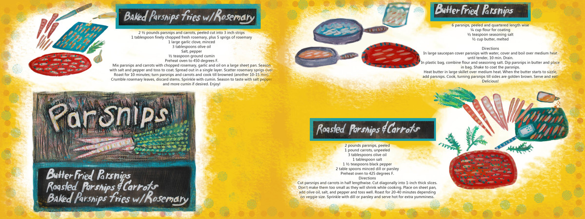 Parsnips by Emily Dimov-Gottshall