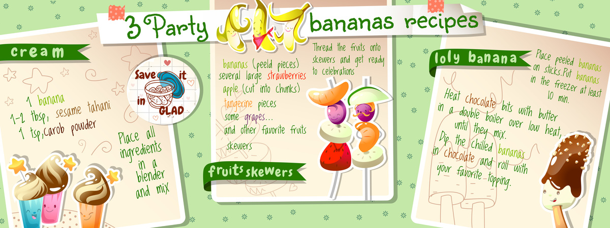 3 Party Bananas by Milena Obockosy Party banana
