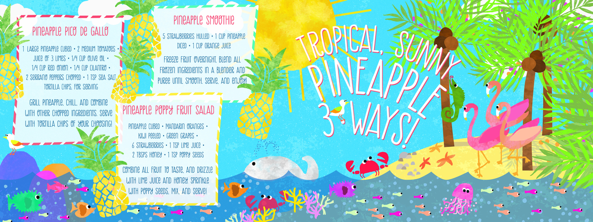 Pineapple 3 Ways! by Joy Laforme