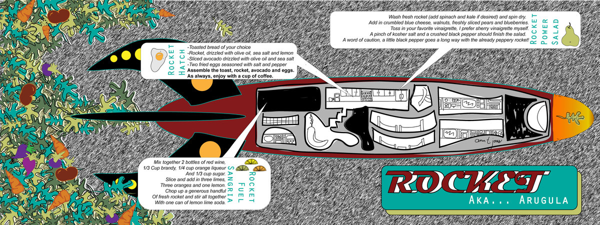 Rocket Ship by Ann Jones Rocket ship