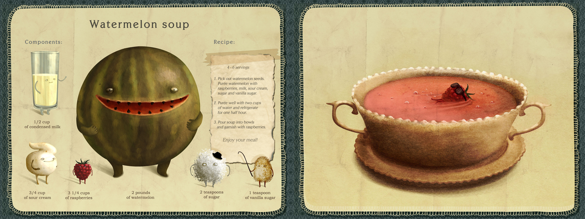 Watermelon Soup by Emilia Dziubak