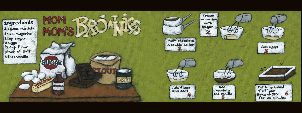 Mom Mom's Brownies by Stacy Govi